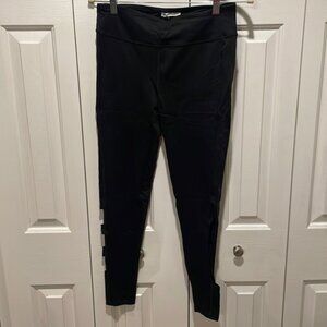 Forever 21 Black Leggings with Cutouts